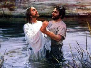 Jesus' baptism