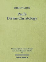 Paul's Divine Christology (Mohr-Siebeck 2012)